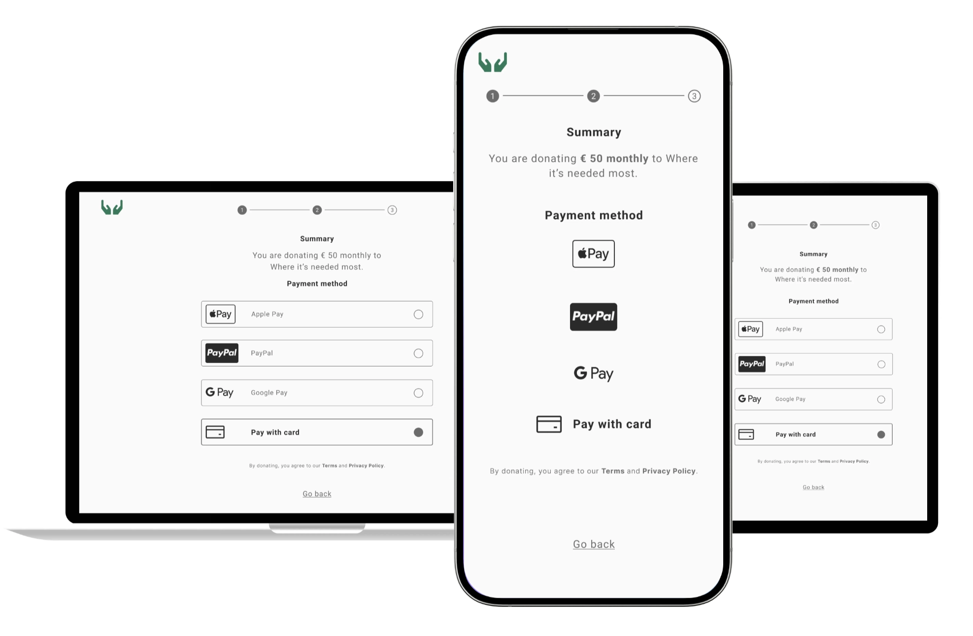 Checkout for NGO Platform